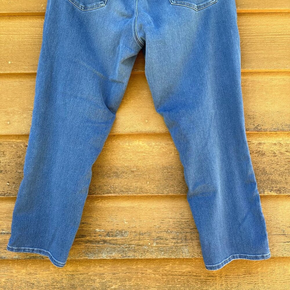 Lee Riders Mid Rise Skinny Stretchy Blue Jegging Jeans Size15 - Picture 10 of 13